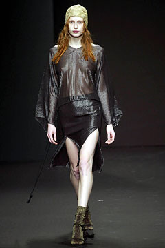 Lawrence Steele fashion show for Autumn/Winter 2002