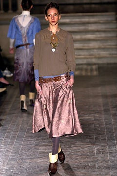 Markus Lupfer fashion show for Autumn/Winter 2002