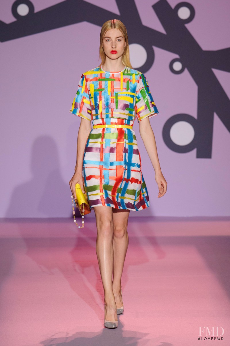 Jo Molenaar featured in  the Andrew Gn fashion show for Spring/Summer 2015