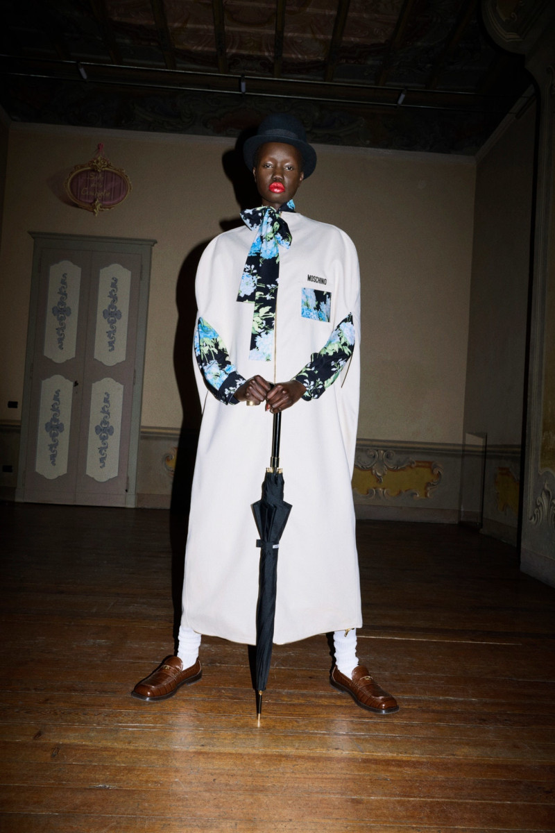 Moschino lookbook for Pre-Fall 2025