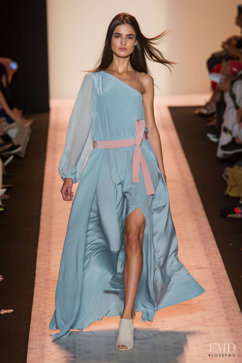 Blanca Padilla featured in  the BCBG By Max Azria fashion show for Spring/Summer 2015