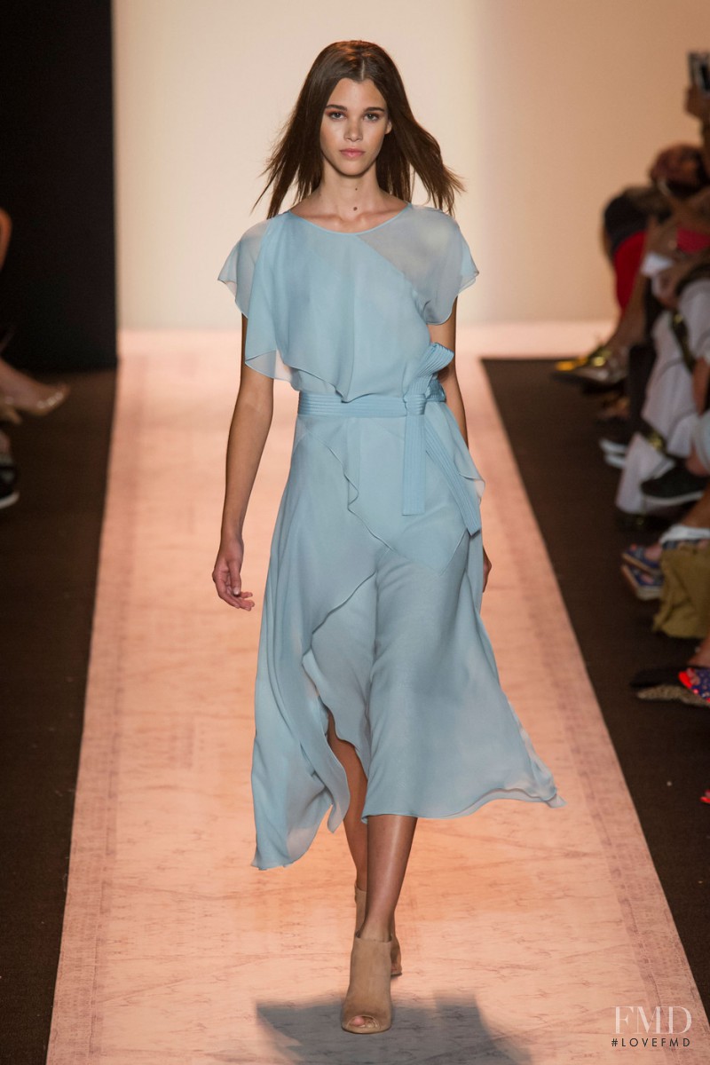 Pauline Hoarau featured in  the BCBG By Max Azria fashion show for Spring/Summer 2015
