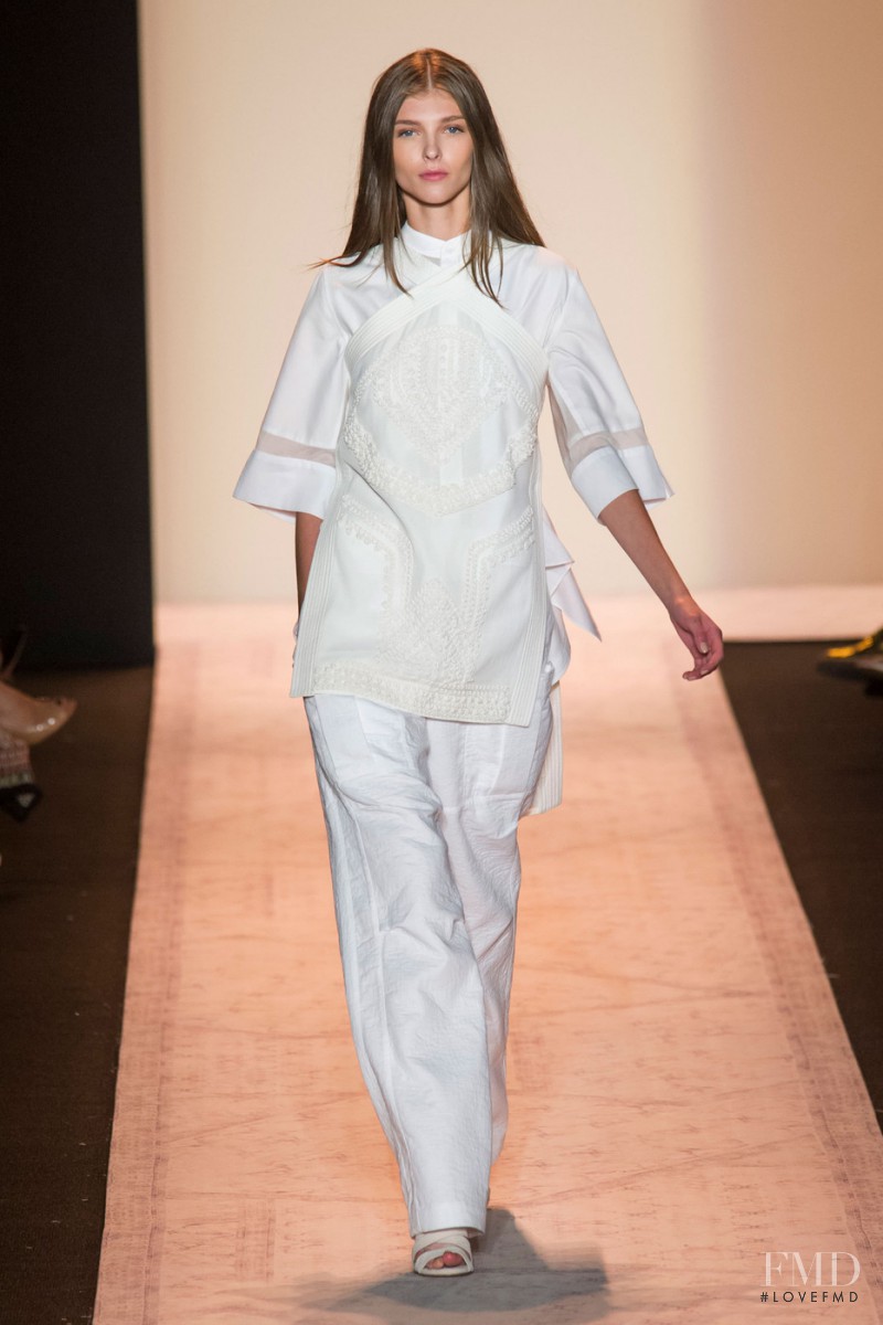 Anastasia Lagune featured in  the BCBG By Max Azria fashion show for Spring/Summer 2015