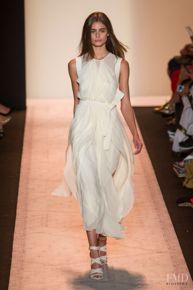 Taylor Hill featured in  the BCBG By Max Azria fashion show for Spring/Summer 2015