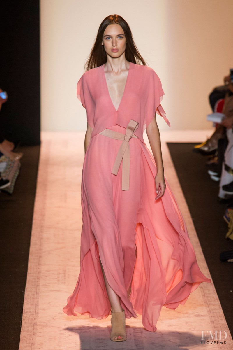 Stasha Yatchuk featured in  the BCBG By Max Azria fashion show for Spring/Summer 2015