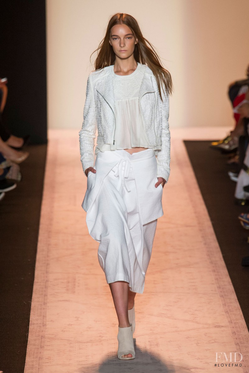 Irina Liss featured in  the BCBG By Max Azria fashion show for Spring/Summer 2015