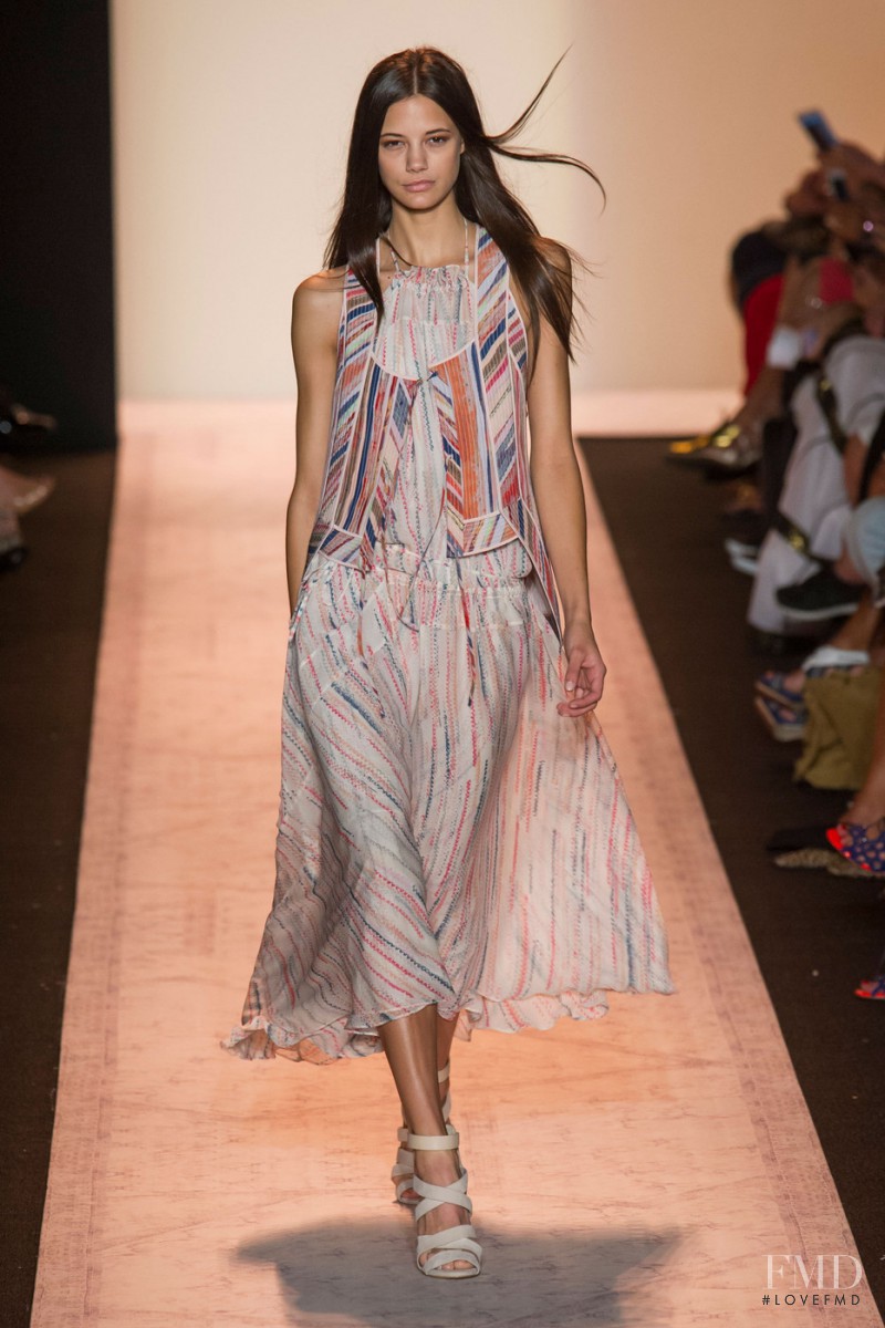 Anja Leuenberger featured in  the BCBG By Max Azria fashion show for Spring/Summer 2015