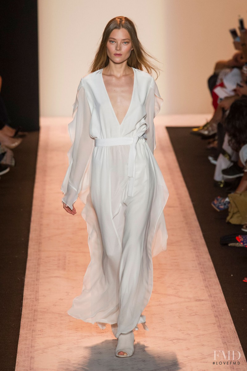 Evelina Sriebalyte featured in  the BCBG By Max Azria fashion show for Spring/Summer 2015