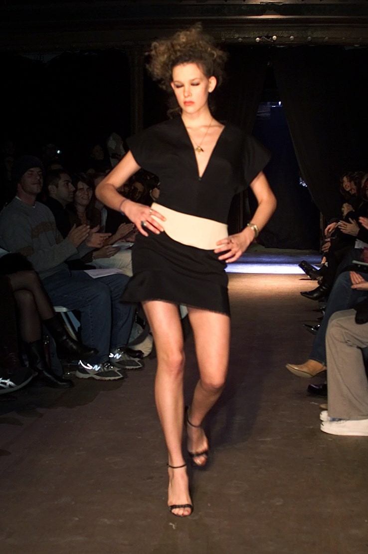 Zac Posen fashion show for Autumn/Winter 2002
