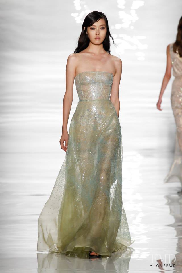 Reem Acra fashion show for Spring/Summer 2015