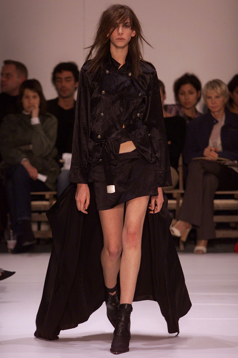 Ann Demeulemeester fashion show for Spring/Summer 2002