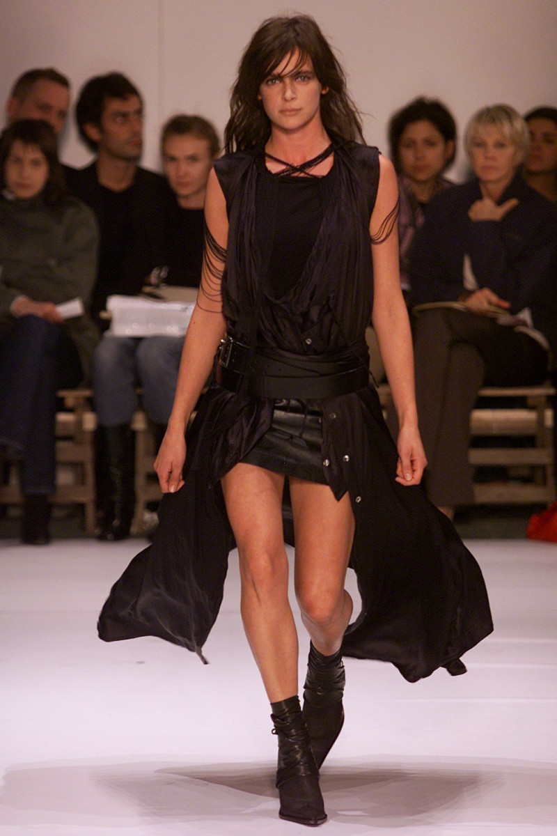 Ann Demeulemeester fashion show for Spring/Summer 2002