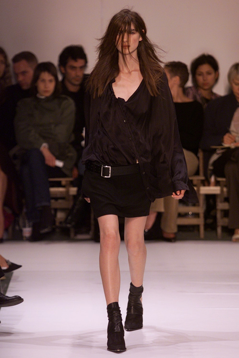 Ann Demeulemeester fashion show for Spring/Summer 2002