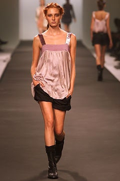 Anna Molinari fashion show for Spring/Summer 2002