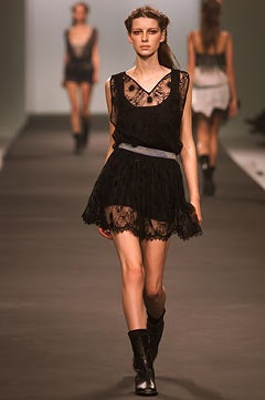Anna Molinari fashion show for Spring/Summer 2002