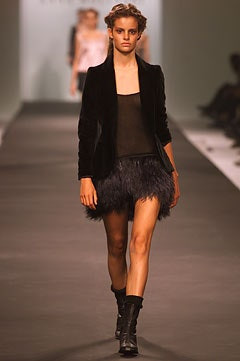 Anna Molinari fashion show for Spring/Summer 2002