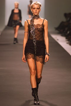 Anna Molinari fashion show for Spring/Summer 2002