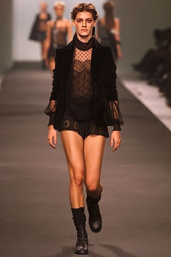 Anna Molinari fashion show for Spring/Summer 2002