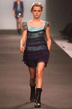 Anna Molinari fashion show for Spring/Summer 2002
