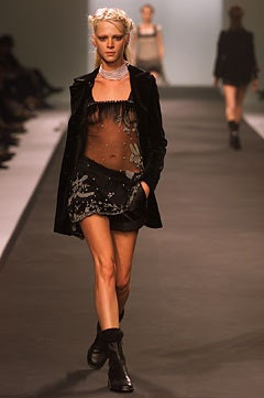 Anna Molinari fashion show for Spring/Summer 2002