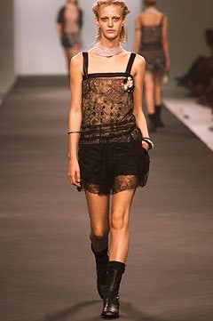 Anna Molinari fashion show for Spring/Summer 2002