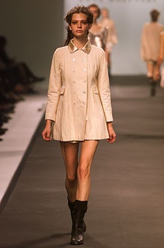 Anna Molinari fashion show for Spring/Summer 2002