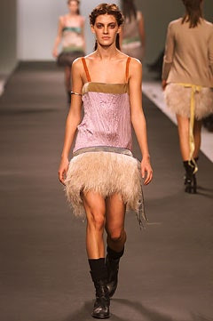 Anna Molinari fashion show for Spring/Summer 2002