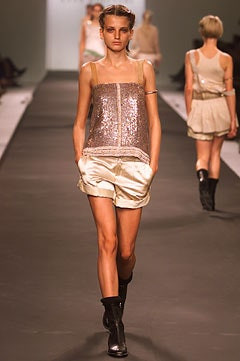 Anna Molinari fashion show for Spring/Summer 2002