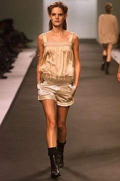 Anna Molinari fashion show for Spring/Summer 2002