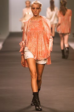 Anna Molinari fashion show for Spring/Summer 2002