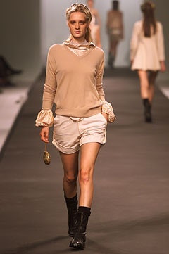 Anna Molinari fashion show for Spring/Summer 2002