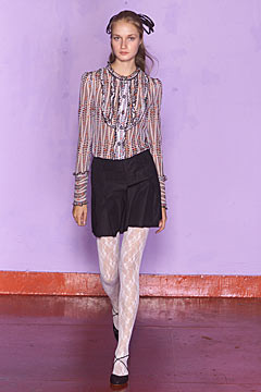 Anna Sui fashion show for Spring/Summer 2002