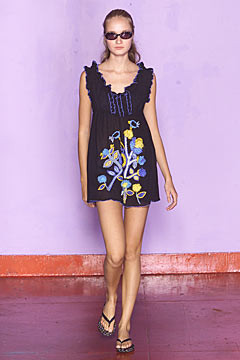 Anna Sui fashion show for Spring/Summer 2002