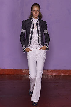 Anna Sui fashion show for Spring/Summer 2002