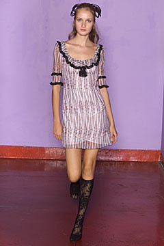 Anna Sui fashion show for Spring/Summer 2002