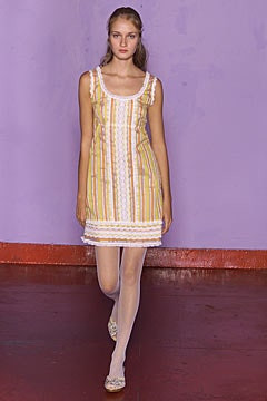 Anna Sui fashion show for Spring/Summer 2002