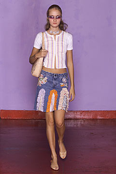 Anna Sui fashion show for Spring/Summer 2002