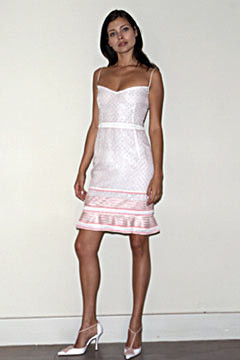 Badgley Mischka fashion show for Spring/Summer 2002