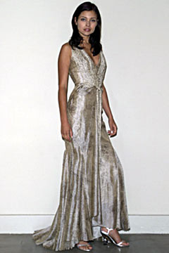 Badgley Mischka fashion show for Spring/Summer 2002