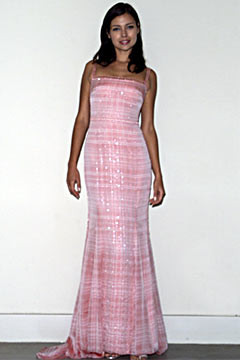 Badgley Mischka fashion show for Spring/Summer 2002