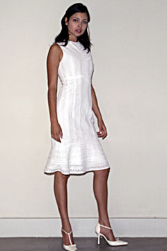 Badgley Mischka fashion show for Spring/Summer 2002