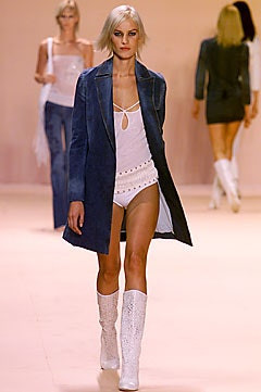 BCBG By Max Azria fashion show for Spring/Summer 2002