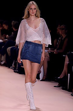 BCBG By Max Azria fashion show for Spring/Summer 2002