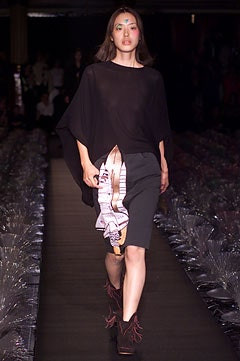 Bernhard Willhelm fashion show for Spring/Summer 2002