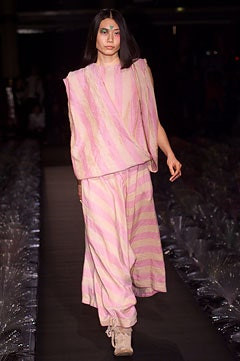 Bernhard Willhelm fashion show for Spring/Summer 2002