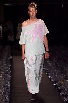 Bernhard Willhelm fashion show for Spring/Summer 2002