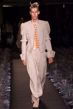 Bernhard Willhelm fashion show for Spring/Summer 2002