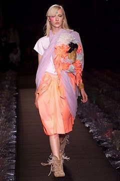 Bernhard Willhelm fashion show for Spring/Summer 2002