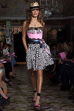 Betsey Johnson fashion show for Spring/Summer 2002