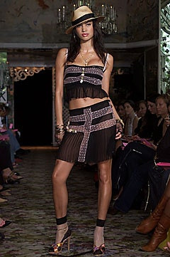 Betsey Johnson fashion show for Spring/Summer 2002